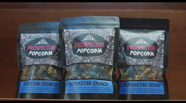 3 bags of superstar crunch gourmet popcorn