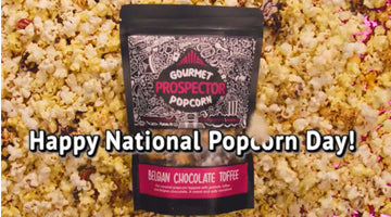 National Popcorn Day -Gourmet Popcorn