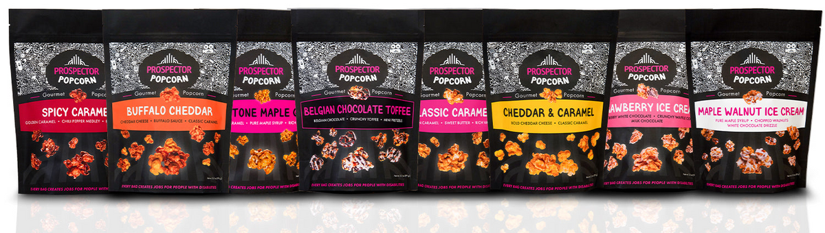 Retail and Wholesale Gourmet Popcorn - Prospector Popcorn