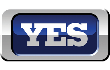Yes Network logo.