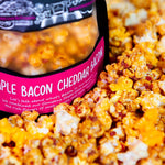 Maple Bacon Cheddar Bacon - Prospector Popcorn