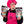 Load image into Gallery viewer, Popcorn Chef David holds two bags of Down to Sparkle gourmet popcorn as he wears a pink apron and pink chefs hat.
